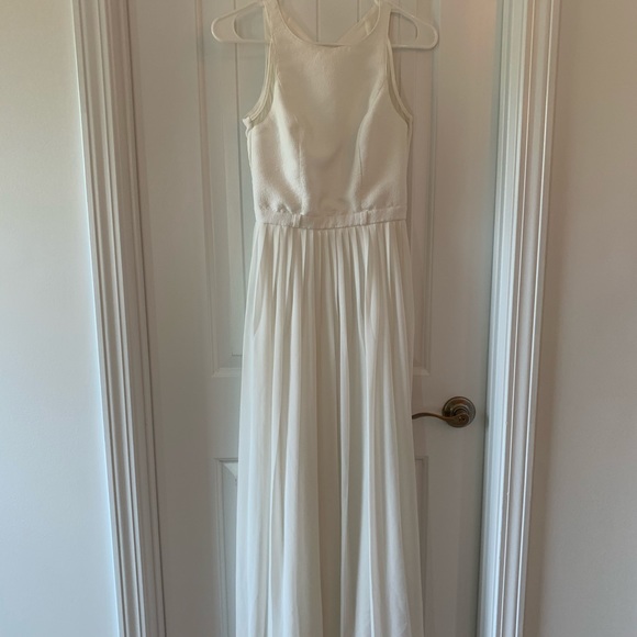 river island white maxi dress